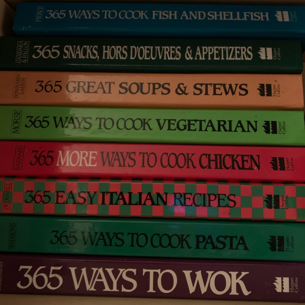 Cookbooks for every type of food!